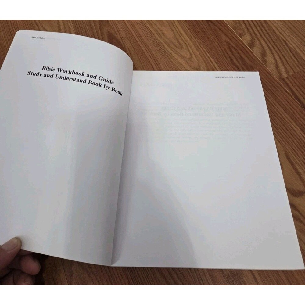 Bible Guide & Workbook Brian Gugas Study & Understand Book by Book - Picture 3 of 4